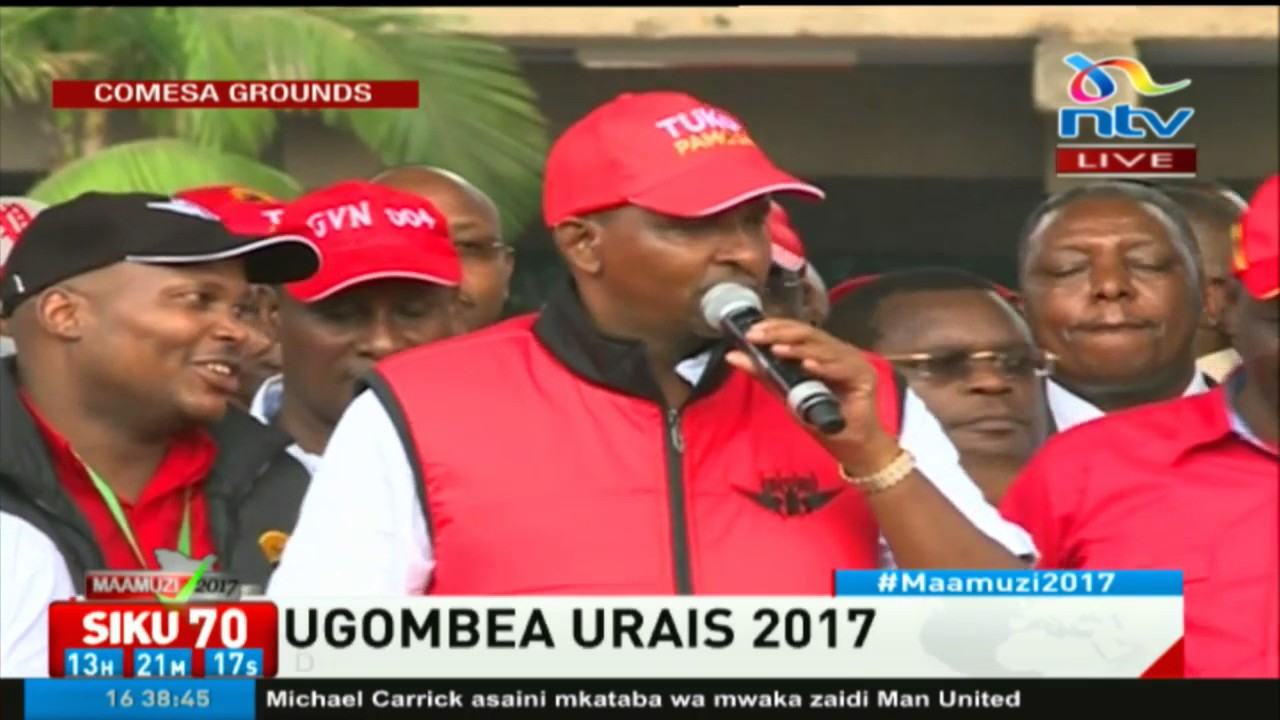 Aden Duale's address at Jubilee's COMESA grounds rally