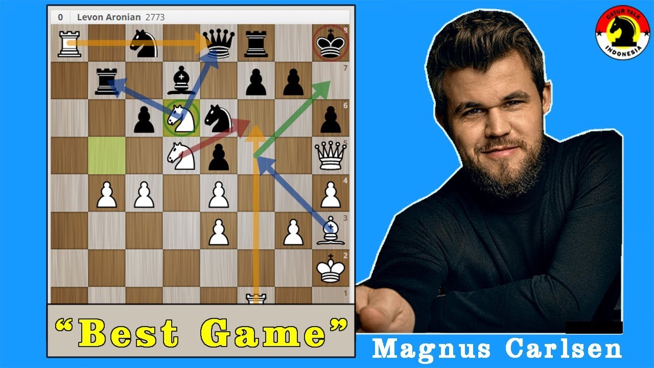 ♔PARTAI TERBAIK MAGNUS CARLSEN 2020 👍 | Clutch International 2020