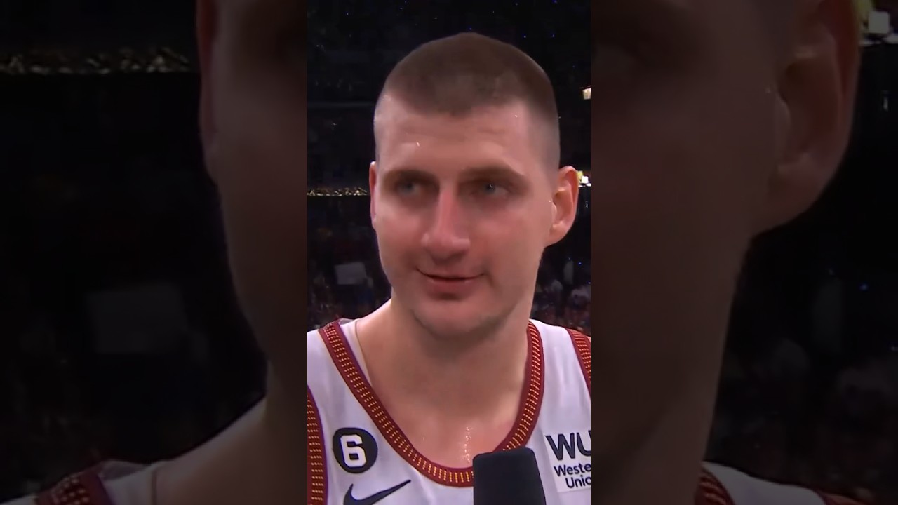 &ldquo;The Job is Done, We Can Go Home Now&rdquo;- Nikola Jokic 🏆 The #NBAFinals MVP! | #Shorts