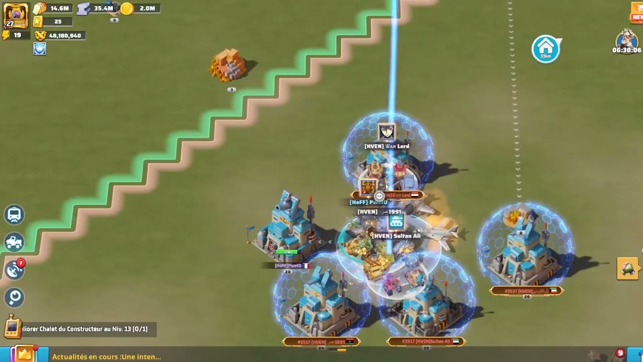 Last War Pwet qui TP une QG 30