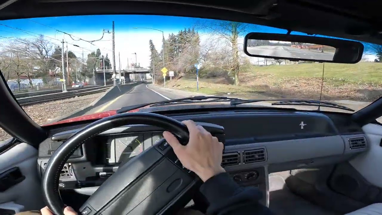 1993 Ford Mustang LX POV Test Drive