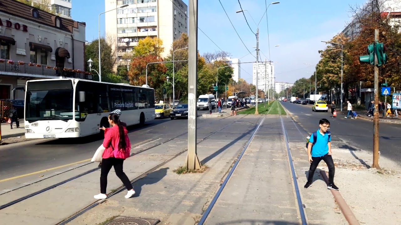 Cu tramvaiul pe Soseaua Giurgiului