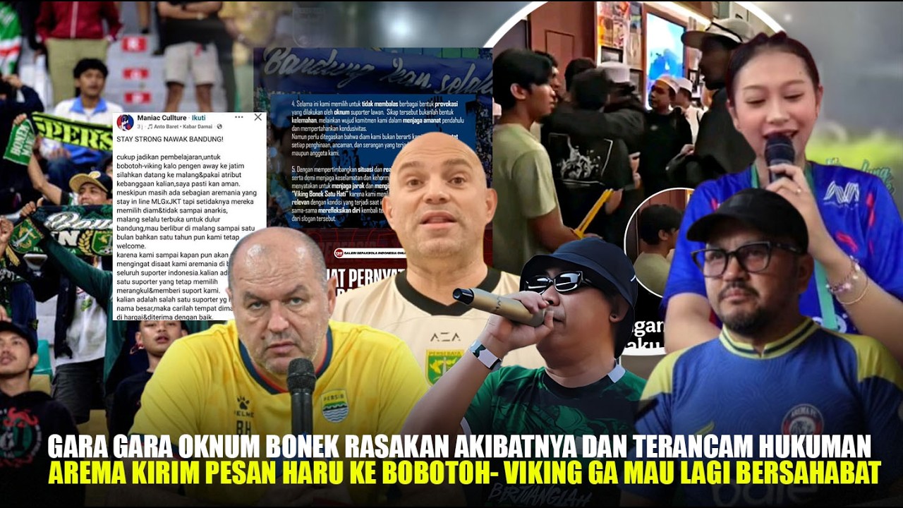 Bonek Kena Batunya!! Persebaya Terancam Hukuman & Putus Hubungan, Aremania Kirim Pesan Ke Persib