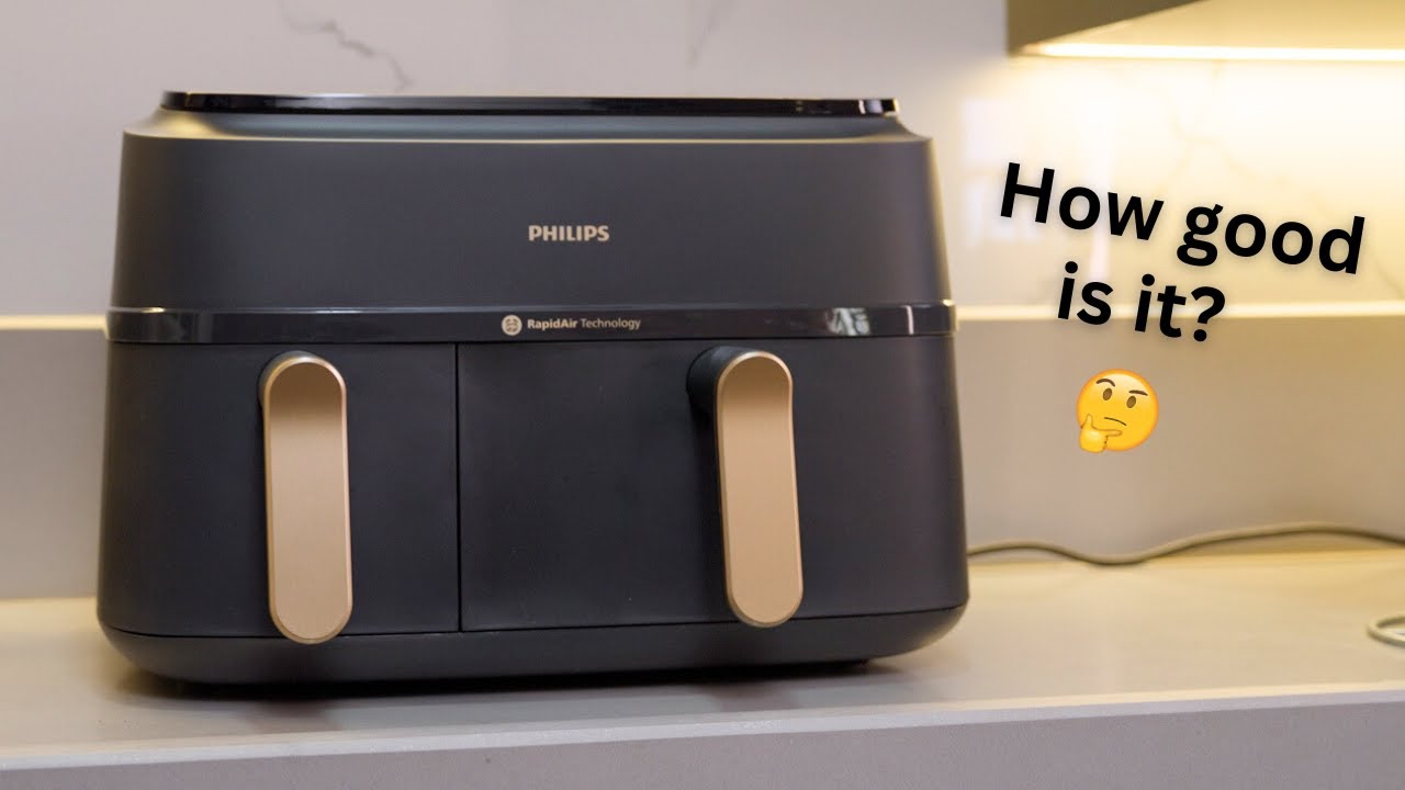 Обзор аэрофритюрницы Philips Dual Basket 3000 — производительность, характеристики, плюсы и минусы