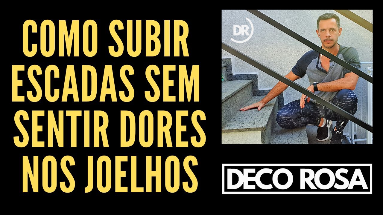 Dores no Joelho ao Subir e Descer Escadas? Aprenda como Eliminar essas Dores