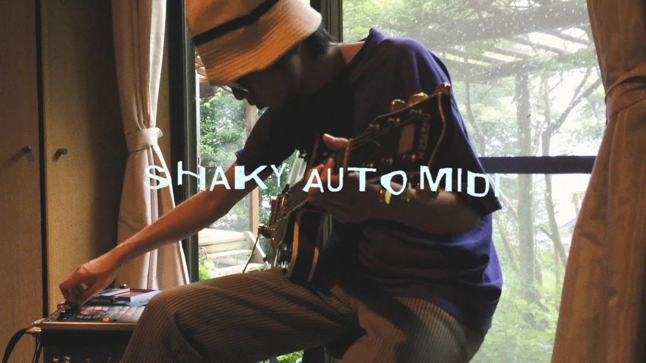 SHAKY AUTO MIDI - Ambient Guitar & Lofi hip-hop Jam w/ Yamaha QY-70 & Roland SP-404