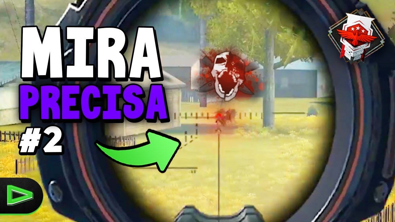 JOGANDO DE MIRA PRECISA NO FREE FIRE #2