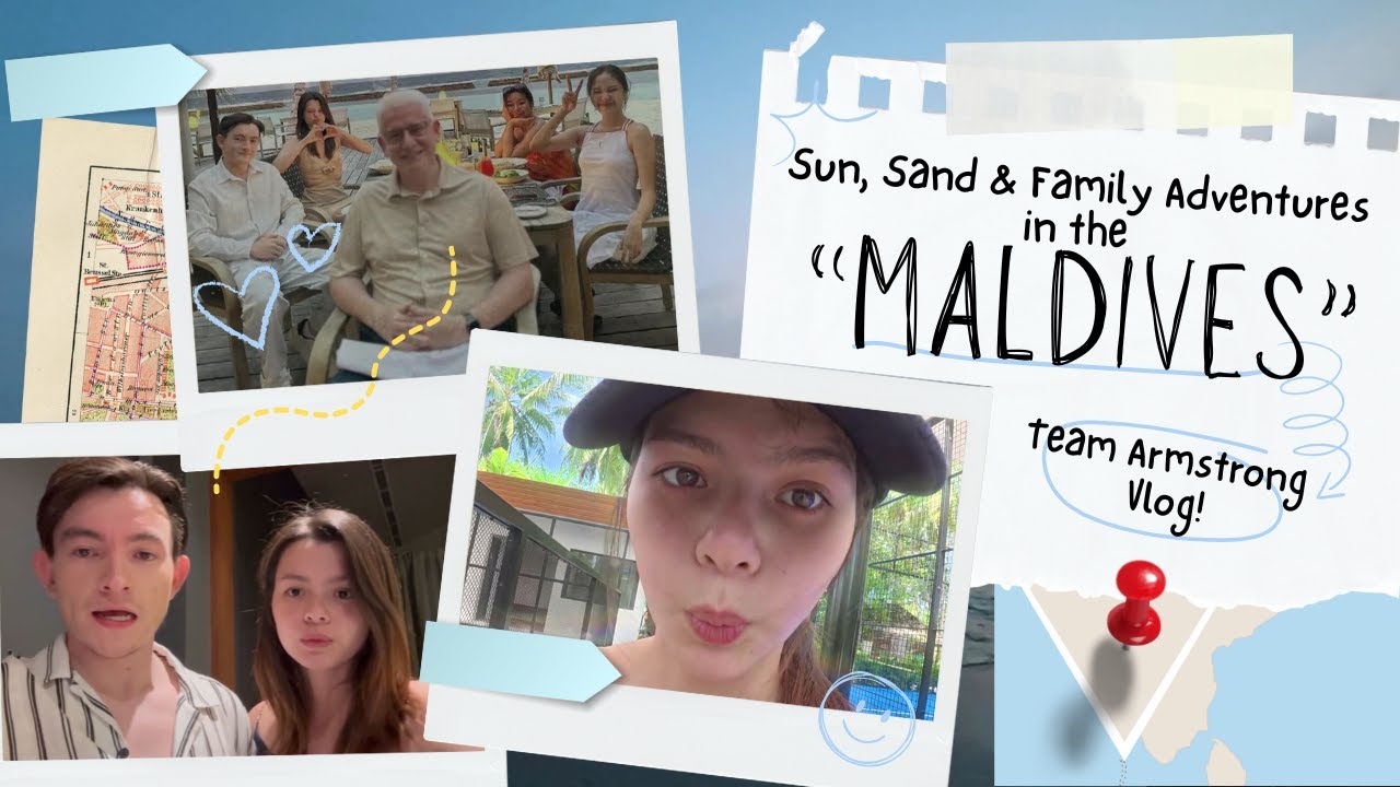 🌞 Sun, Sand & Sharks! Armstrong Family Epic Maldives Adventure | Team Armstrong Vlog