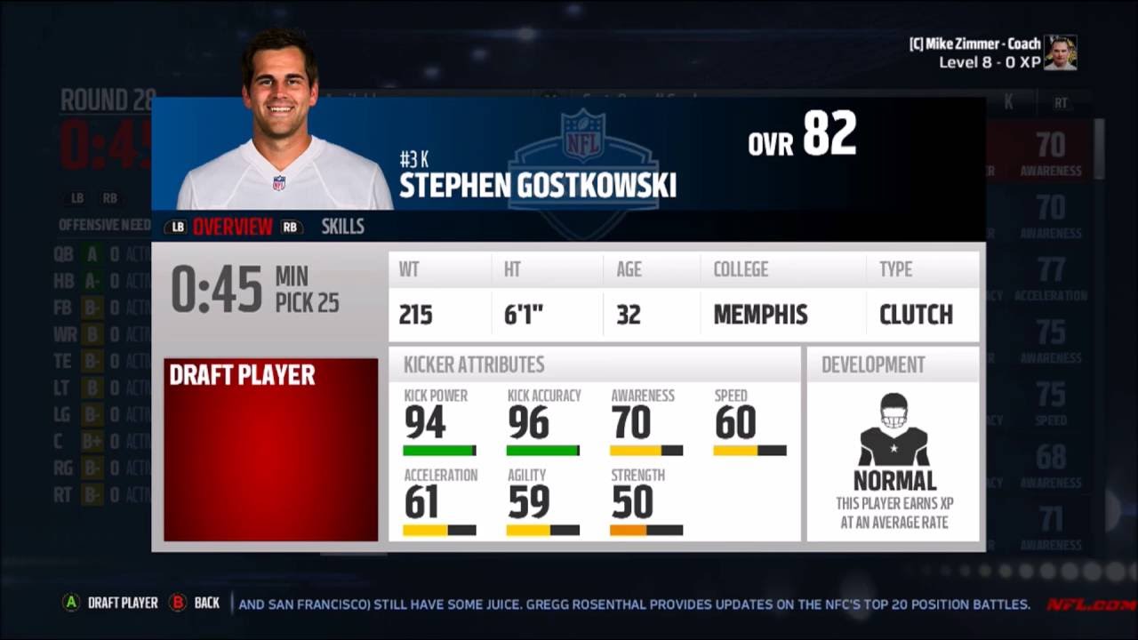 Madden 17 Franchise Fantasy Draft | Madden 17 Draft Tips