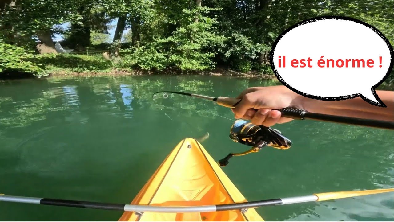 Je pêche avec cet appât méconnu , ils sortent tous ! Je tape mon record ! ( Pêche en canoë )