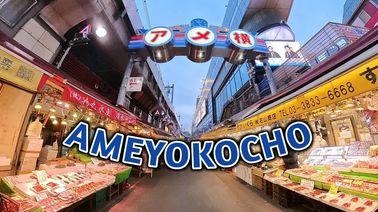 SHOPPING STREET DI UENO, TOKYO🇯🇵