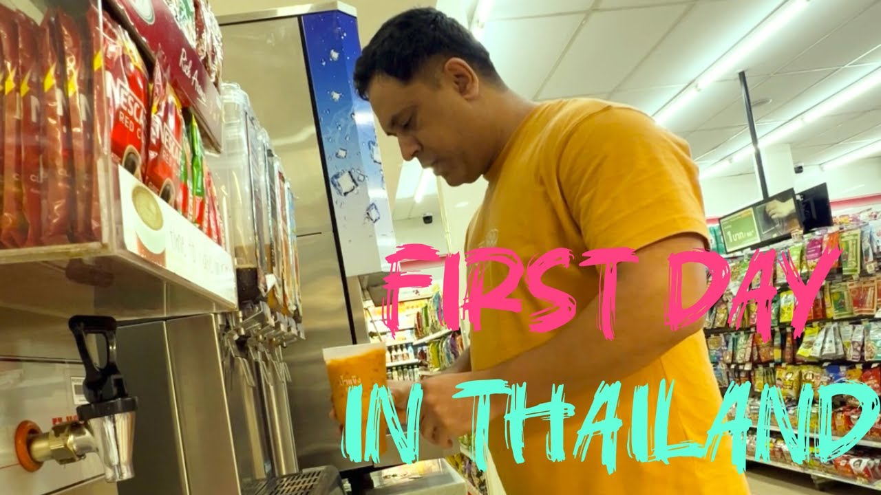 Comparing Thailand 7 eleven with Australian 7 eleven | First day in Thailand