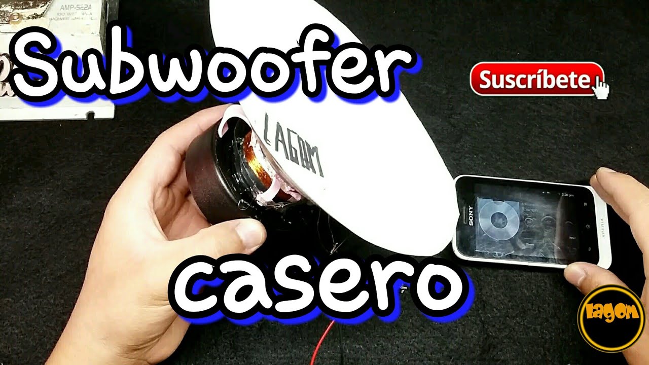 subwoofer casero