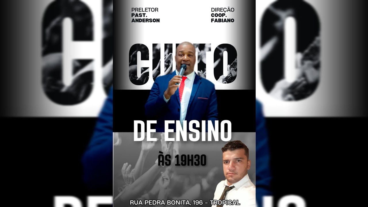 Culto de Ensino: Buscai a Vida Eterna (Tropical) 