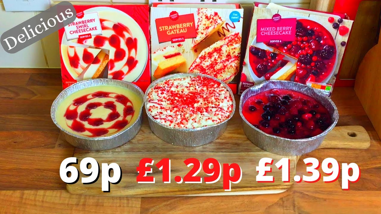 3 BUDGET CAKES FROM ALDI | DELICIOUS | TASTE TEST | FOOD REVIEW