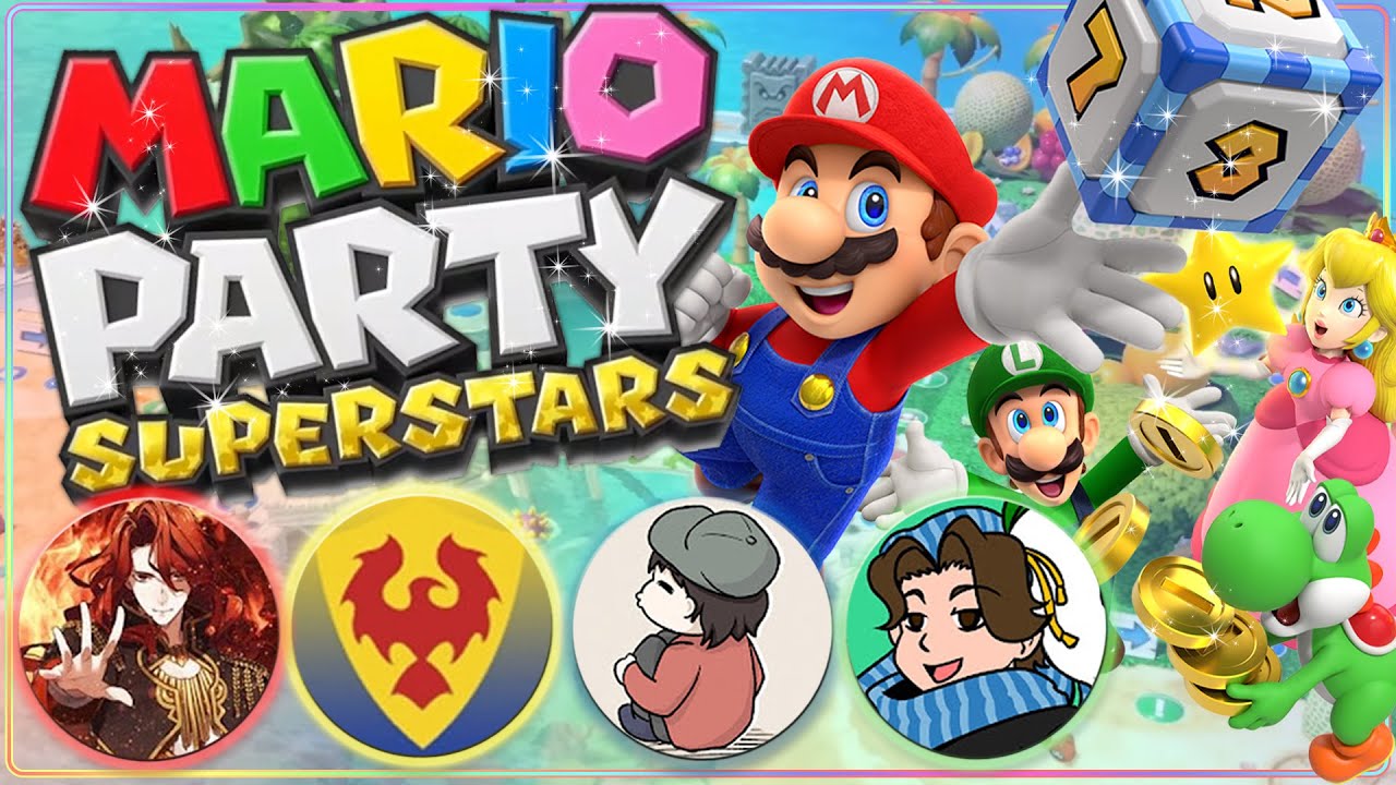 Mario Party Superstars w/ LinkKing7, LevinSety & JaeAIK