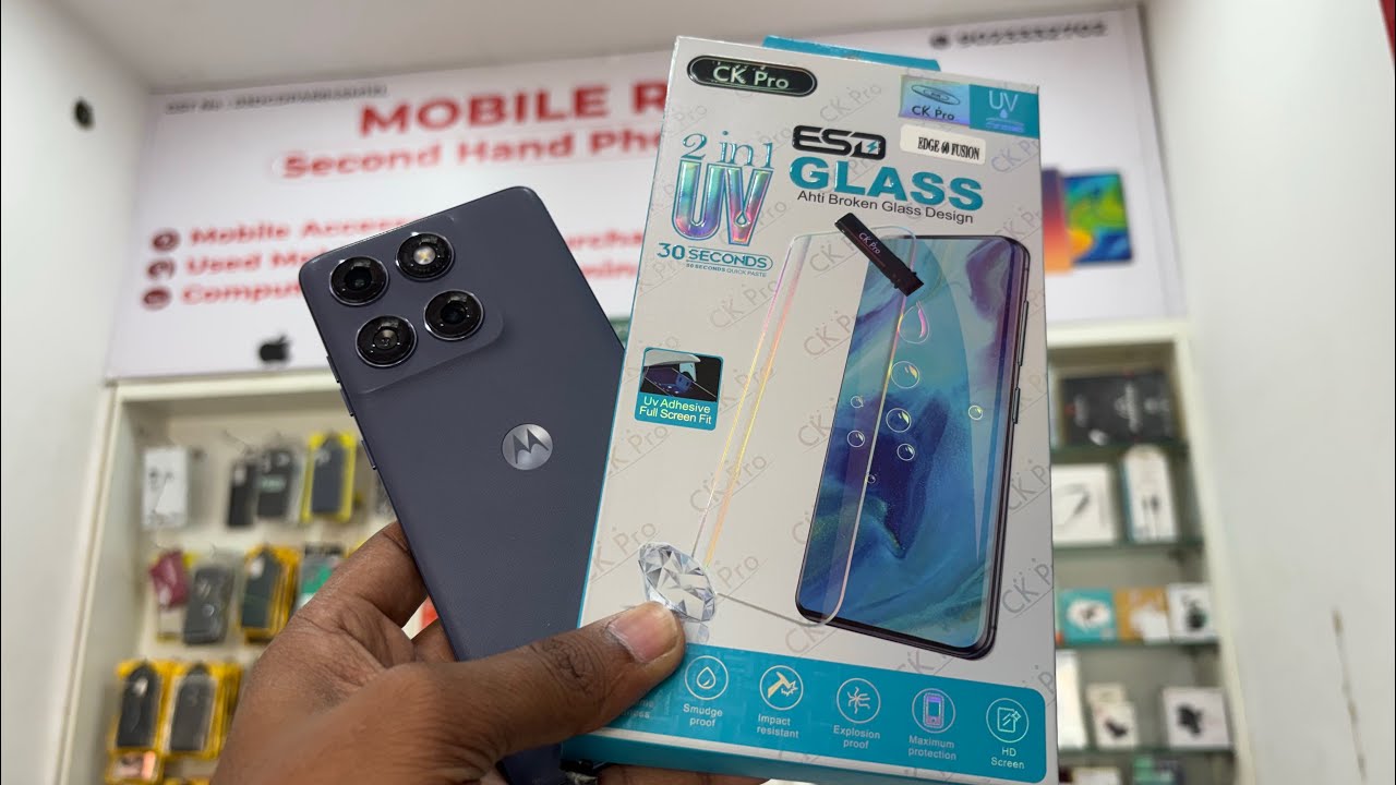 Moto Edge 60 Fusion 5g Screen Protector | Motorola Edge 60 Fusion 5g Glass Guard Screen Guard Cover