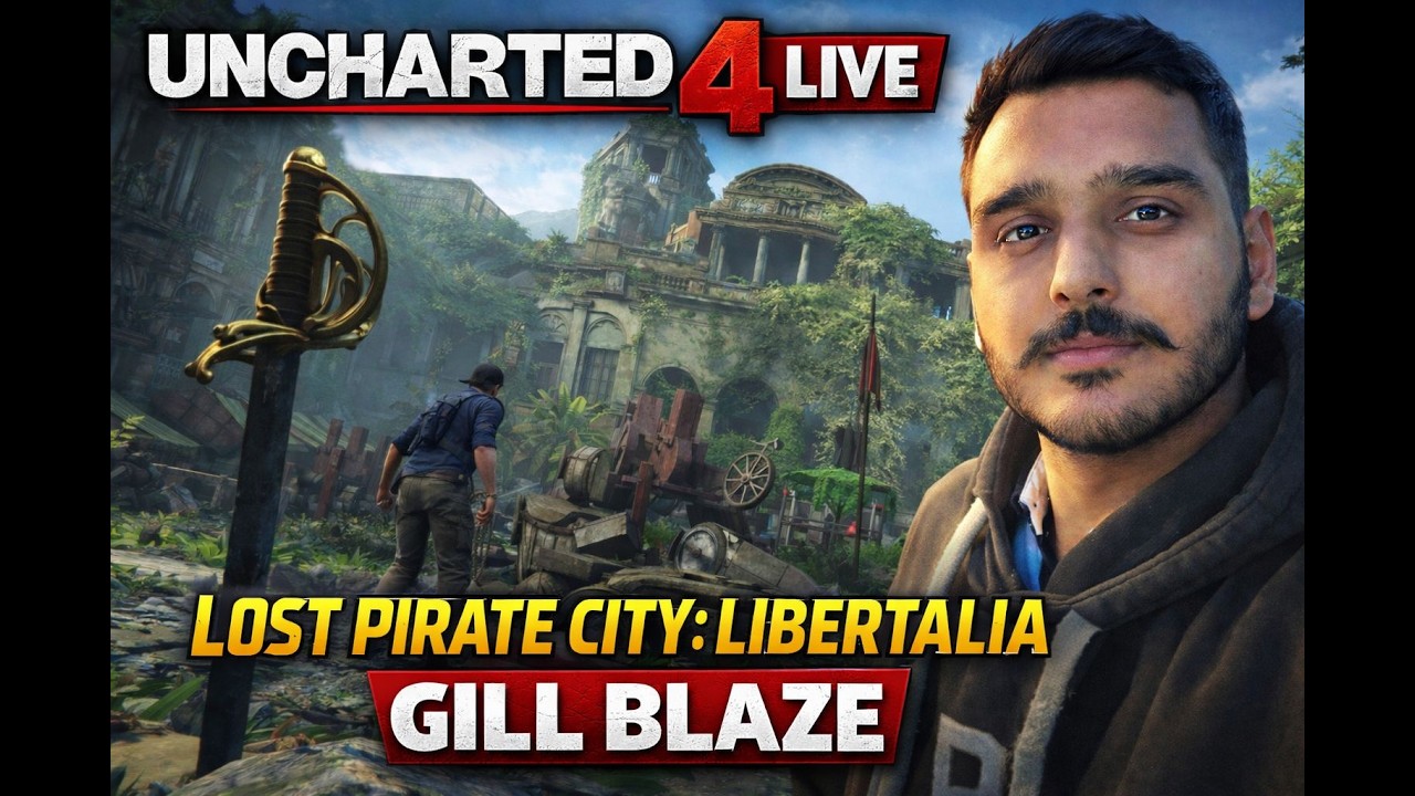 Exploring LIBERTALIA – The Lost Pirate City | Uncharted 4 Live
