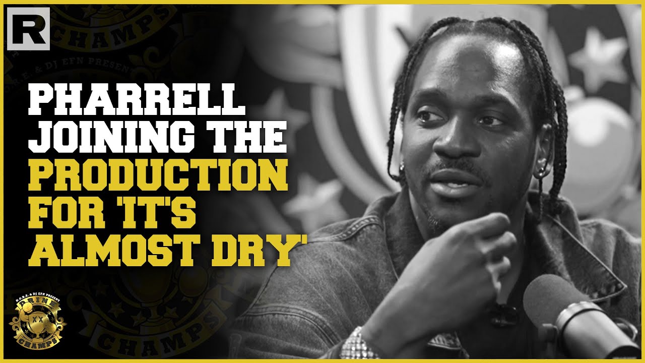 Pusha T On How Both Kanye West And Pharrell Became Producers For 'It's Almost Dry'
