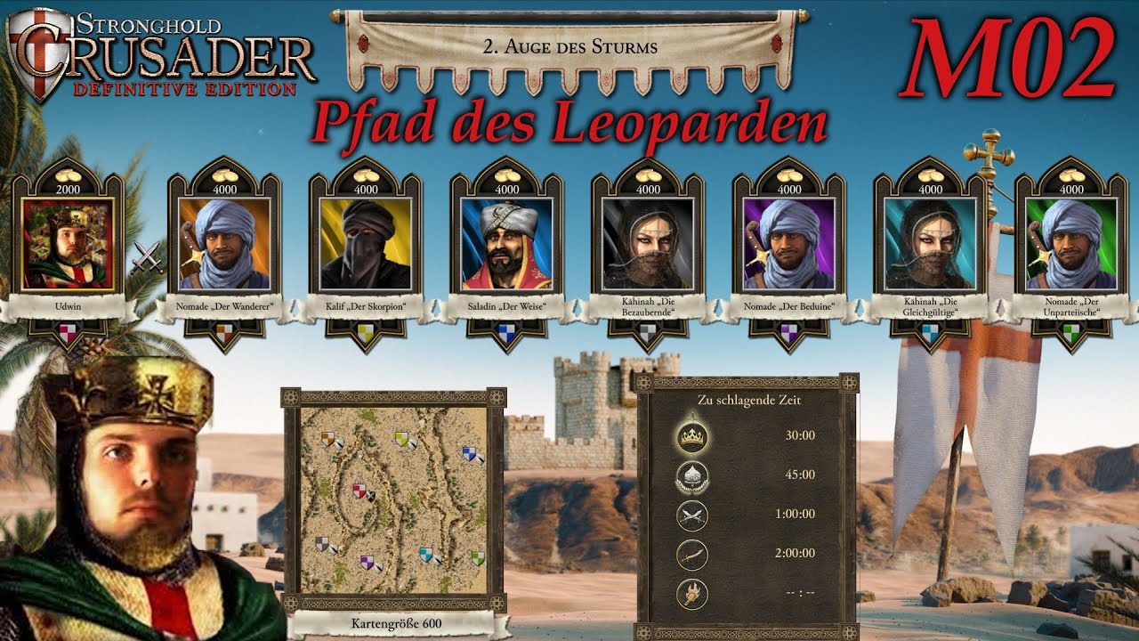 Auge des Sturms | Pfad des Leoparden M02 | Stronghold Crusader - Definitive Edition
