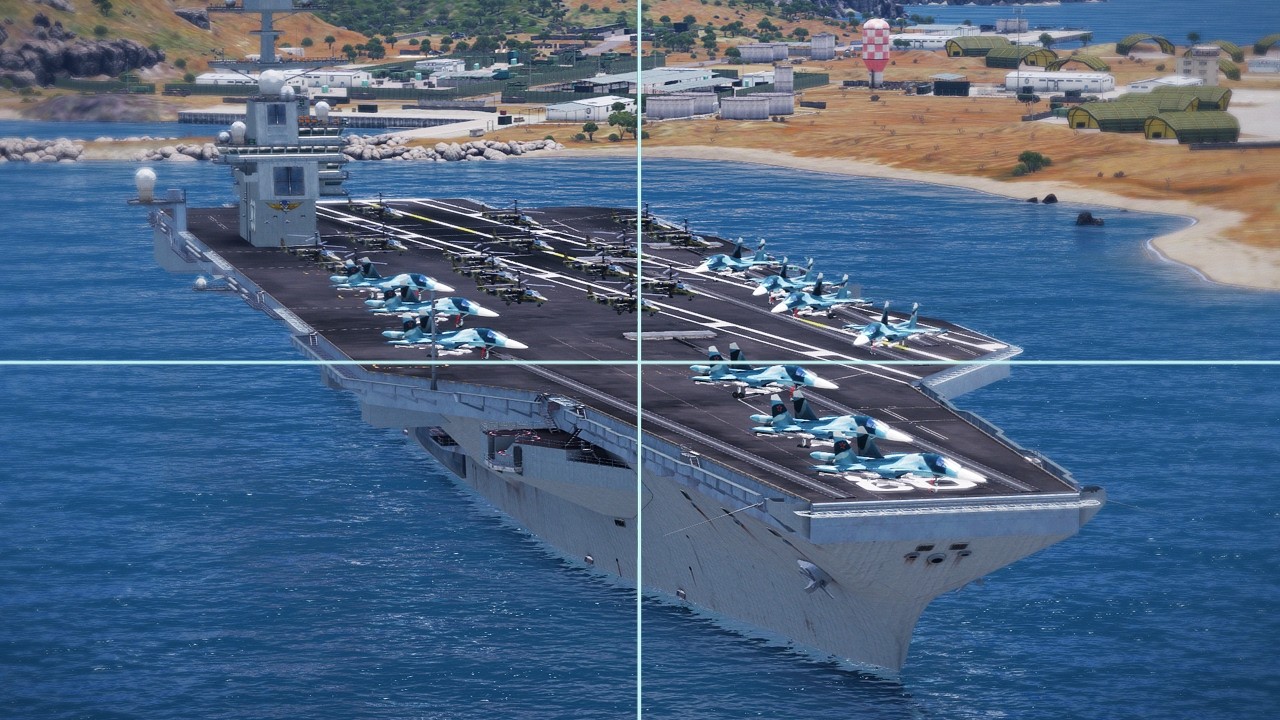Ukrainian Anti-Ship Missile Wiped Out Russian Aircraft Carrier at Island Military Airport