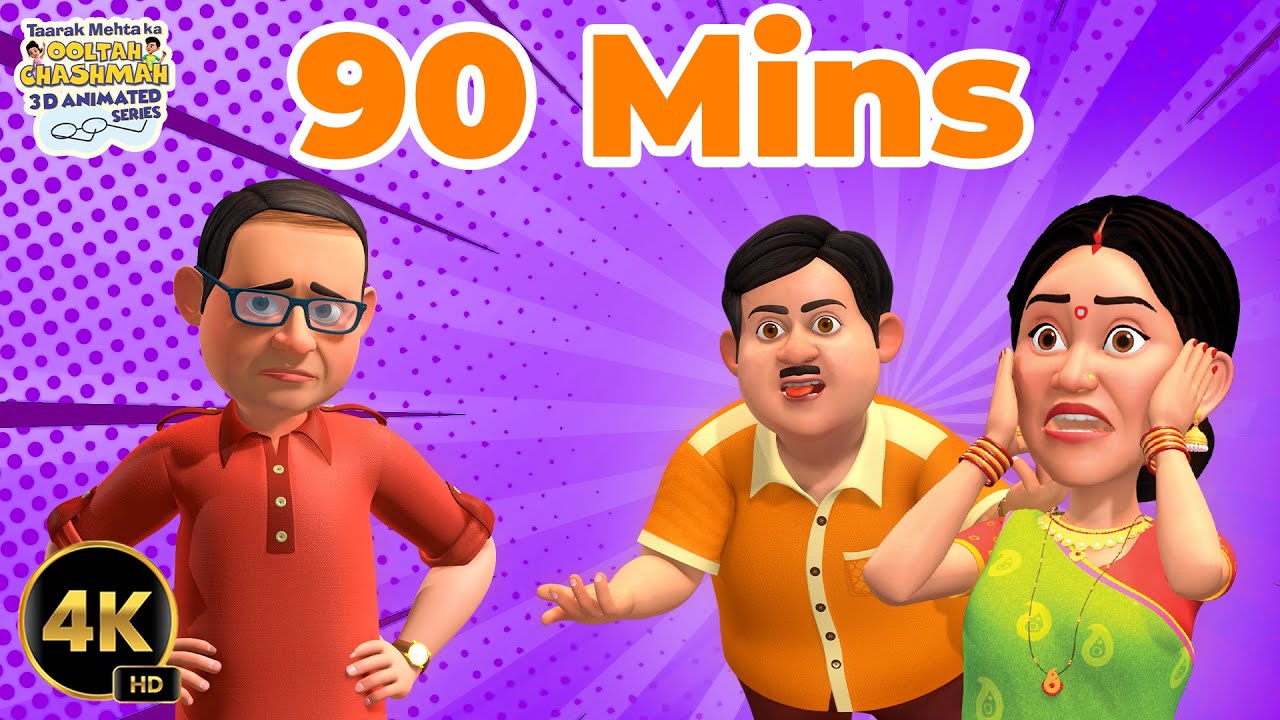 Jetha Ke Harkatto se bhide hua pareshan | Best moments | Animation #hindi #animation #3d