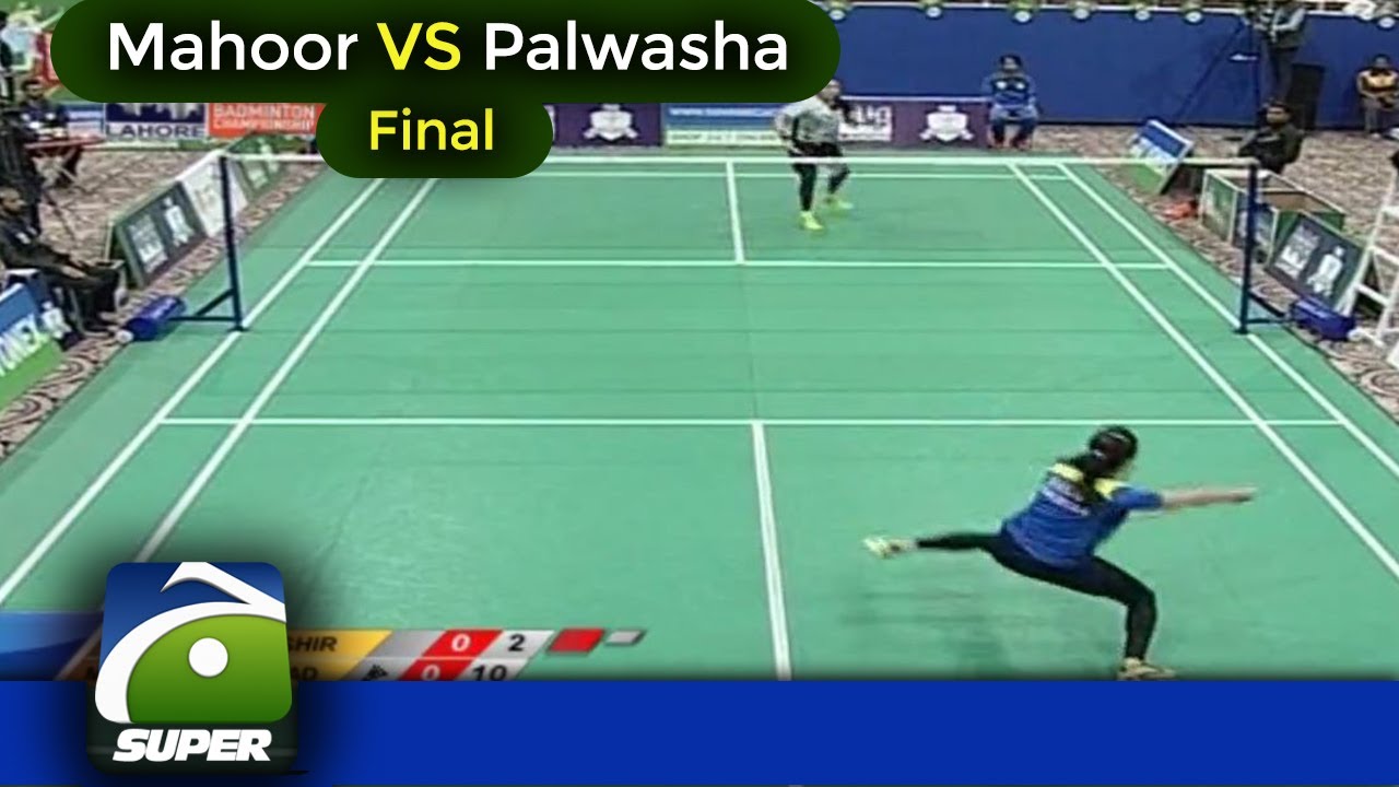 Final | Women's Single | Mahoor VS Palwasha | National Badminton Seniors Championship 2022