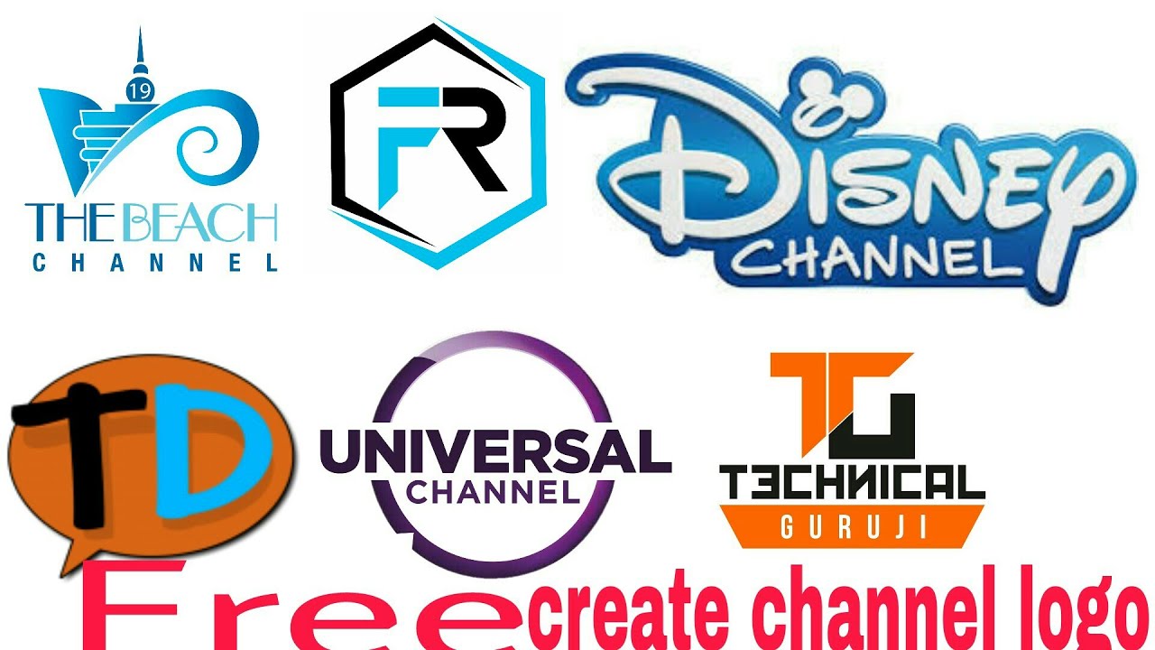 How To Create Free logo Technical Guruji, Channel logo kaise Banaye, by Technical Pyare