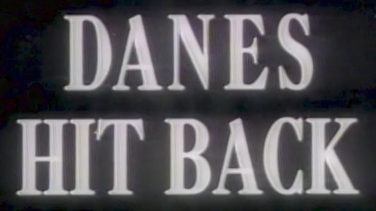 Danskerne g&aring;r i &aring;ben kamp mod nazi-regimet (&aelig;gte filmoptagelser fra 1944)
