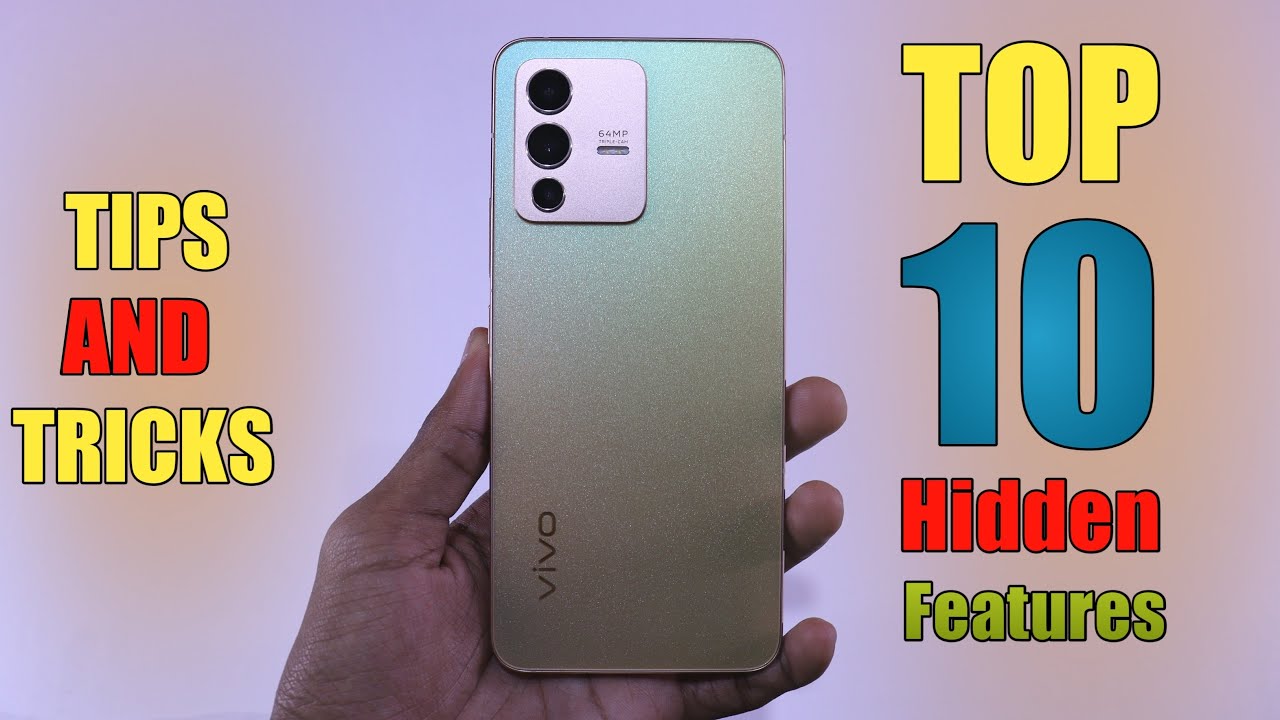 Vivo V23 Tips And Tricks | Top 10+ | Vivo V23 Hidden Features