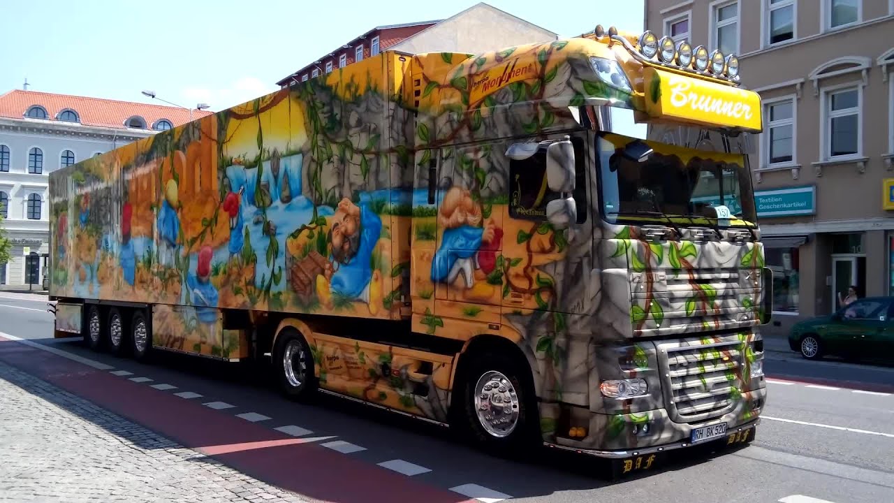 Truckertreffen Bautzen 2015 [Konvoi durch die Stadt]