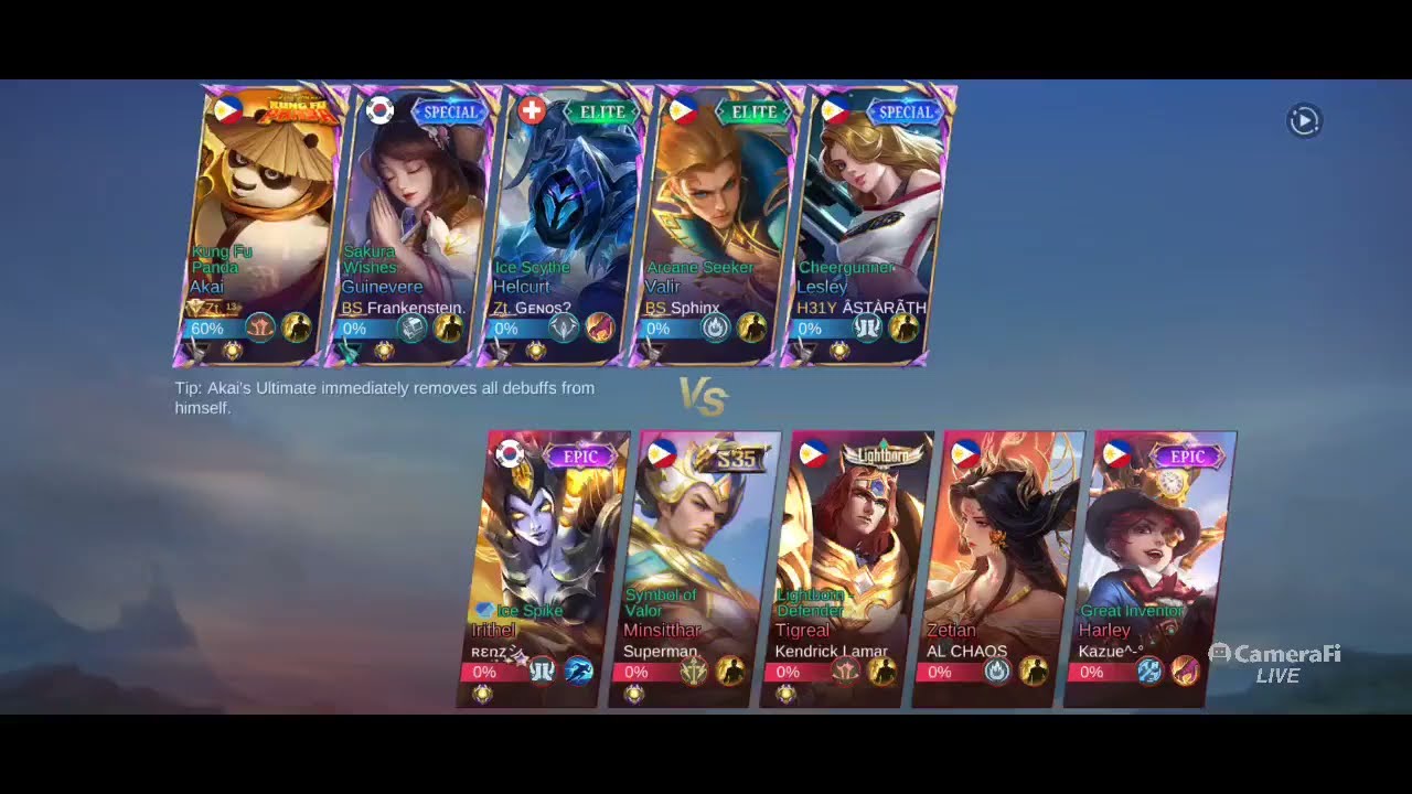 ⚔️Mobile Legends : Akai (roam) gameplays #ZeroDeath