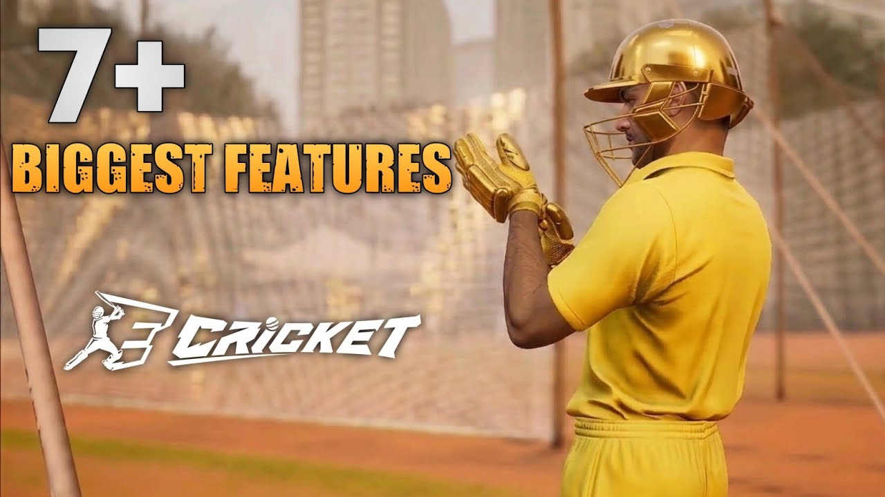 E Cricket 7+ Biggest Features 😱✨ | E Cricket All New Features