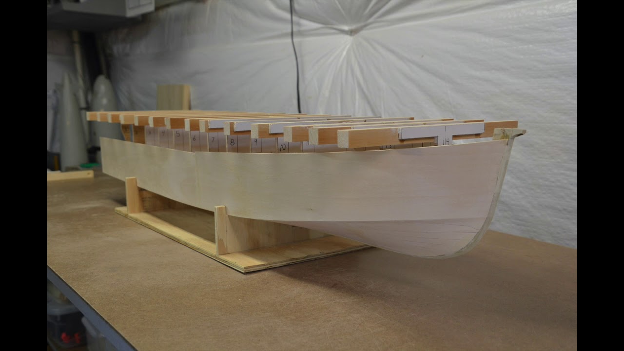 Big Marie S RC model boat construction time lapse EP1