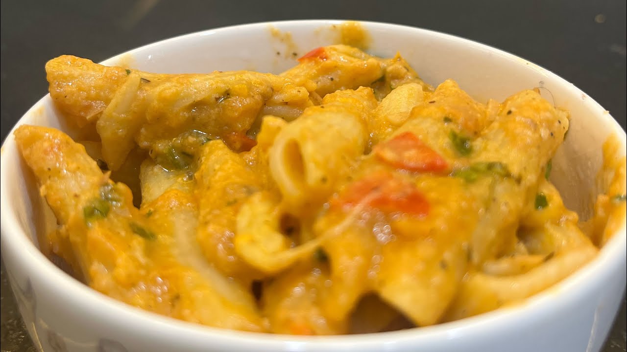 Creamy pink sauce pasta for toddlers—no cheese, just wholesome goodness and happy bites! every time!