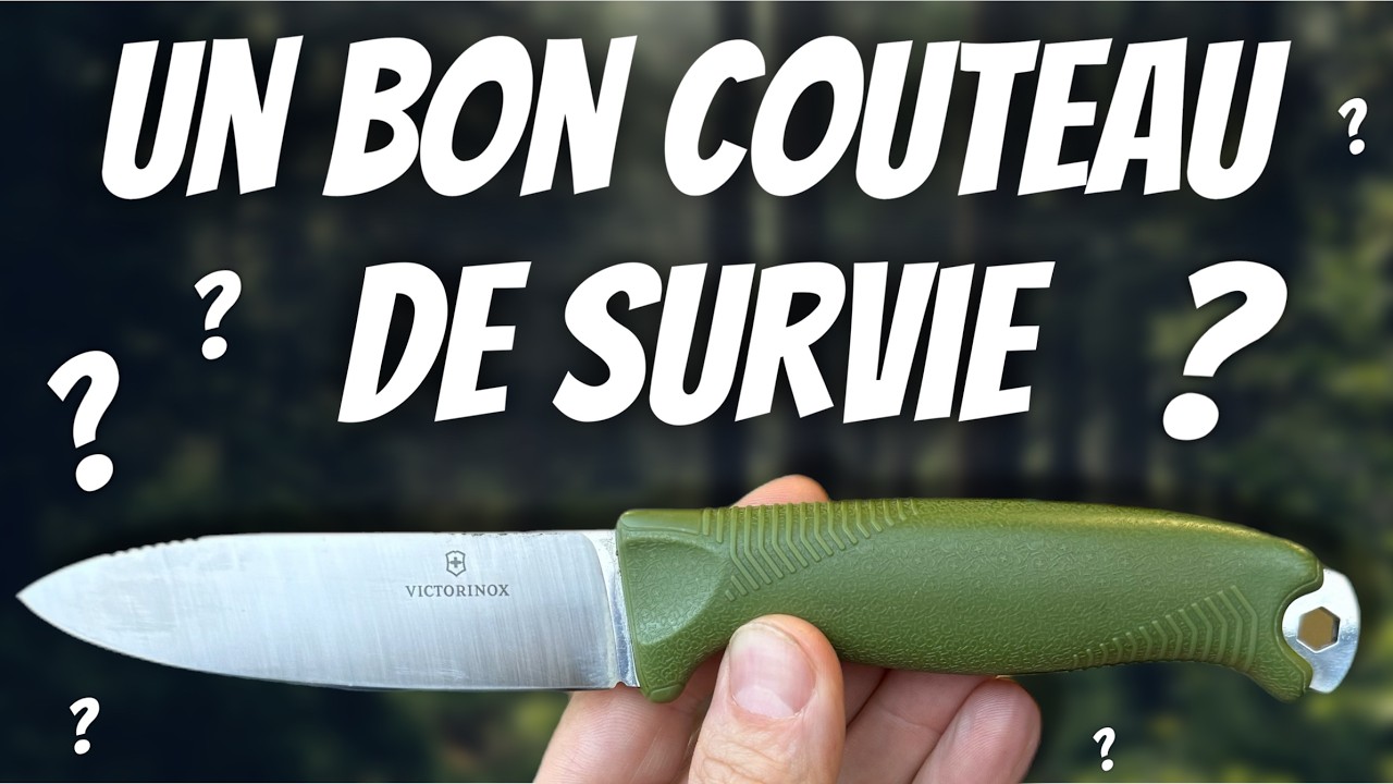 Victorinox Venture : un Bon Couteau Fixe pour le Bushcraft et la Survie ?