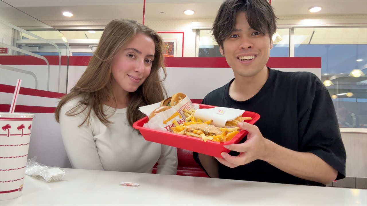 バカイトとLAのIn-N-Outに行ってきました！
