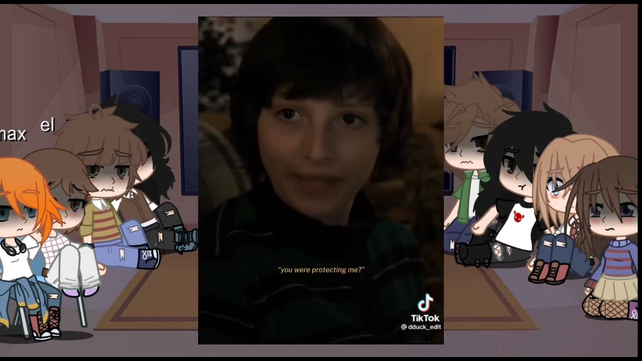 Strangers Things react to Mike Angst and byler fluff part2?