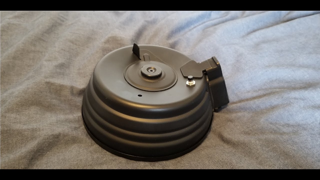 Echo 1 Airsoft AK 3000 Round Drum Mag - Video Review