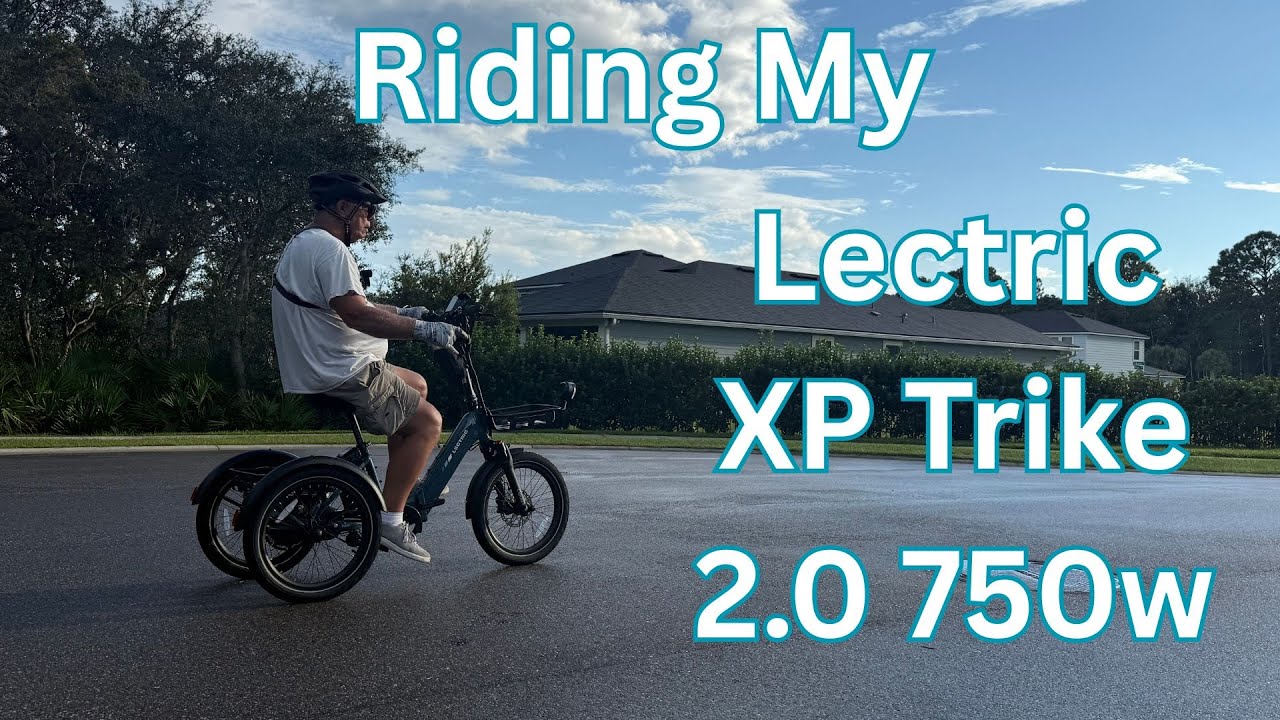 Lectric XP Trike 2.0 750 Вт | Обзор езды