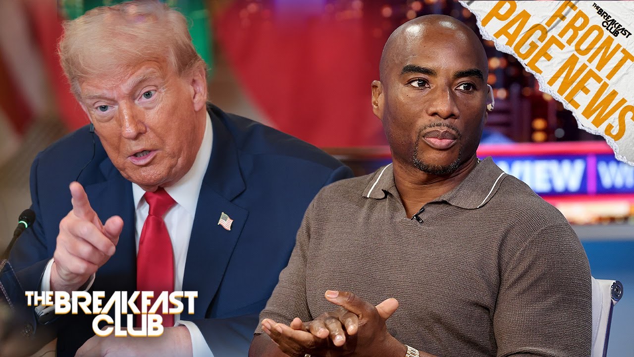 President Trump Slams Charlamagne: “He’s A Low IQ Individual”