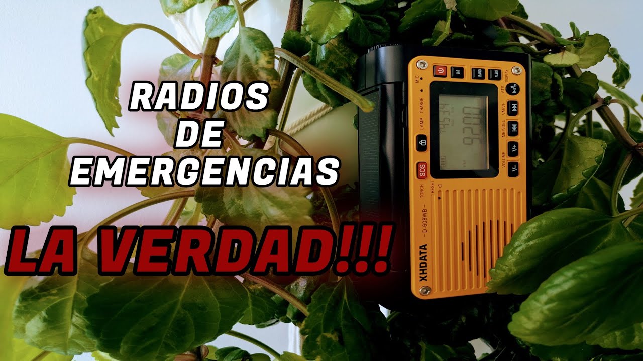 XHDATA D-608WB - ¿ Una radio de EMERGENCIA ?