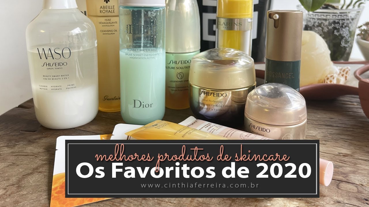 Favoritos de 2020 | Skincare, os preferidos para uma rotina de pele perfeita