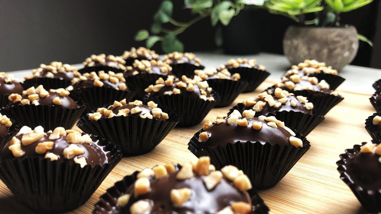 Cara MUDAH Buat BISKUT ALMOND LONDON Rangup & Gebu | Tanpa TELUR | COKLAT BERKILAT CANTIK