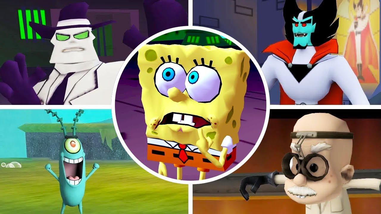 Nicktoons Unite - All Bosses & Ending