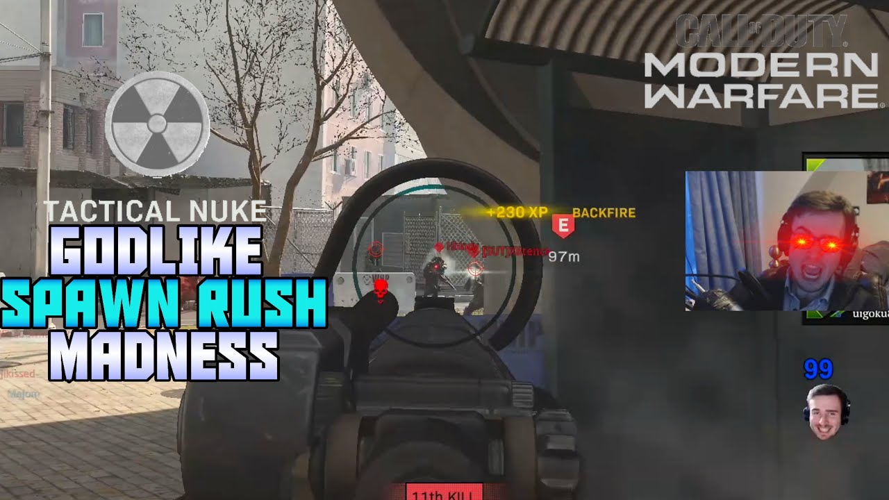 THE PERFECT SPAWN RUSH! - 14 KILLS IN 60 SECONDS - Modern Warfare PC