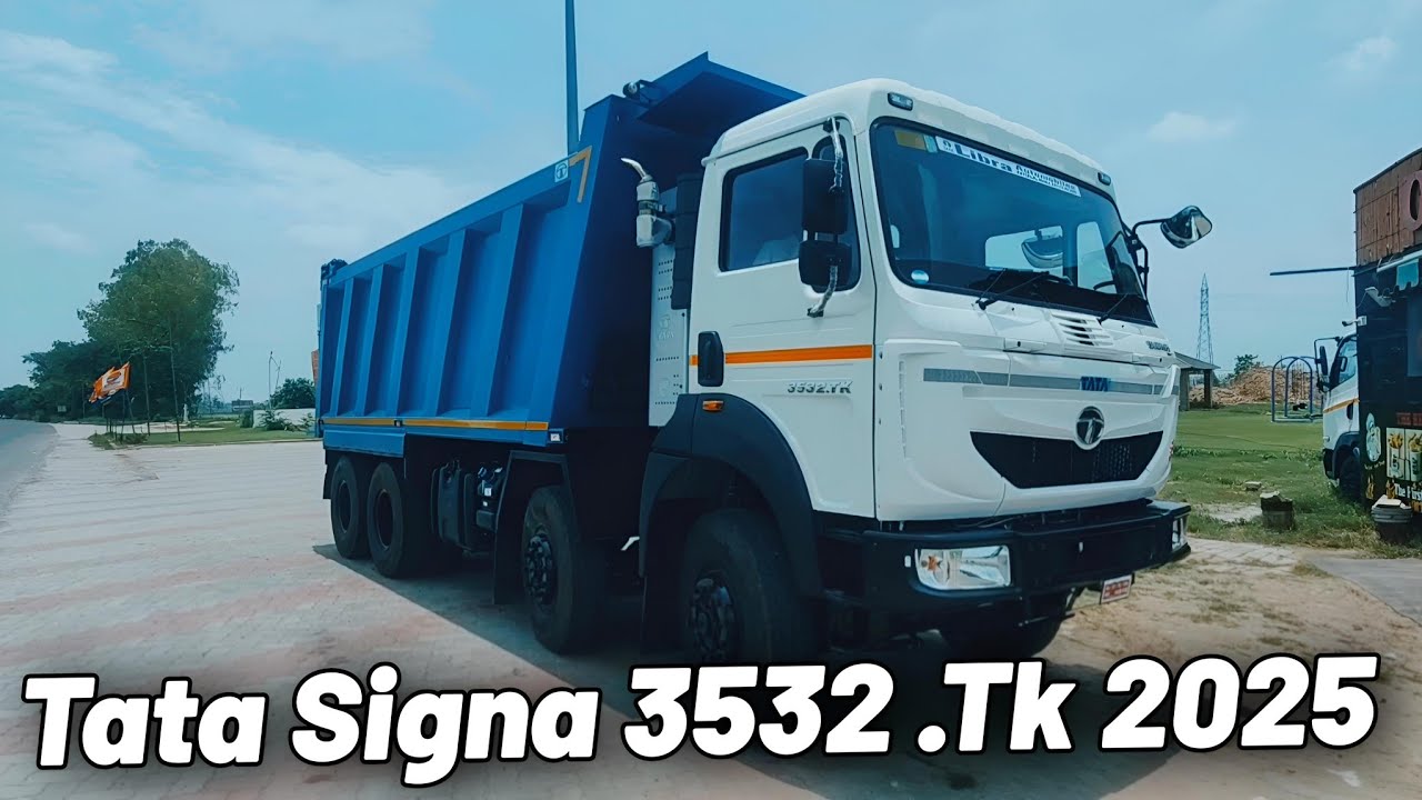 Tata Signa 3532 Tipper Live Test Drive & Demo | Customer review  2025