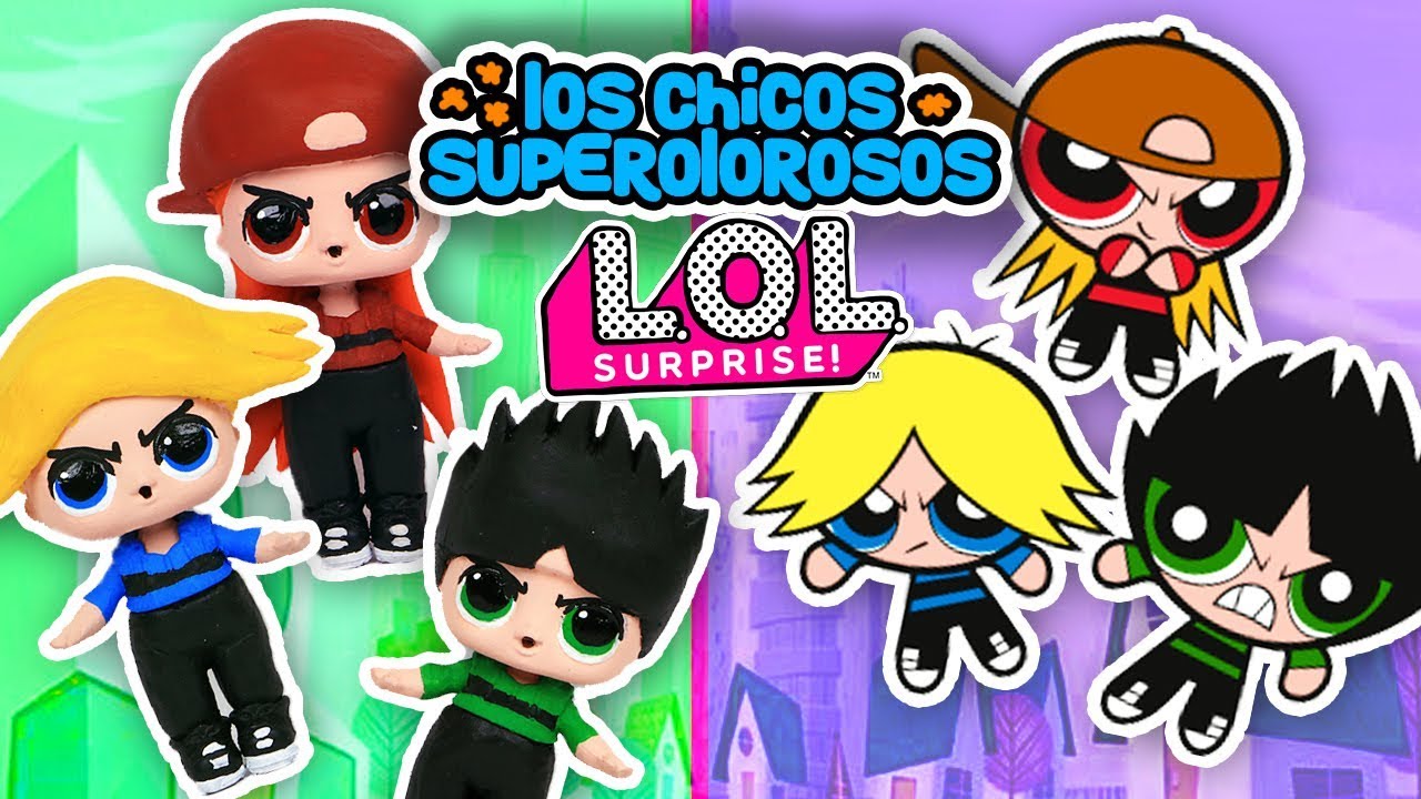 Los Chicos Super Olorosos 🤢BACTERIA, BANDIDO Y BAJEZA en LOL Sorpresa!-Transformaciones Fant&aacute;sticas