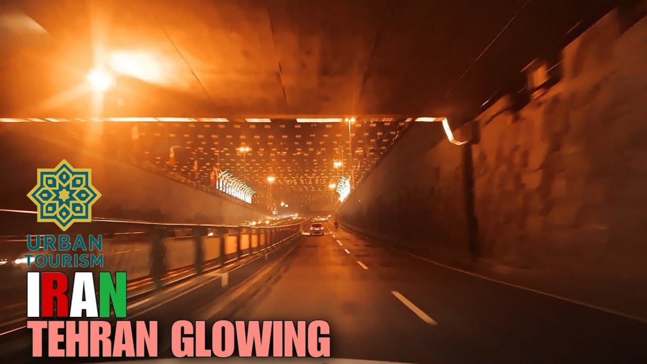 You’ve Never Seen Tehran Like This 🇮🇷 | Winter Night Drive on Enghelab Street (22 Bahman Lights)