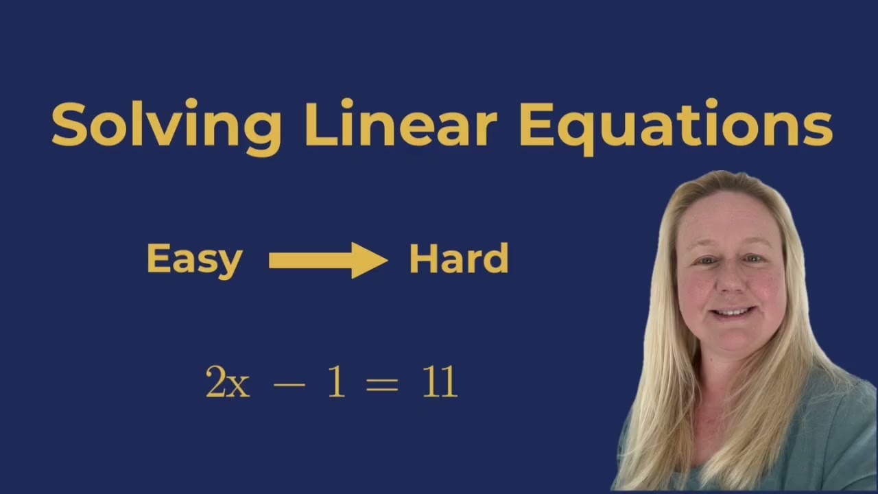 Solving Linear Equations GCSE Maths | Exam Questions Easy to Hard